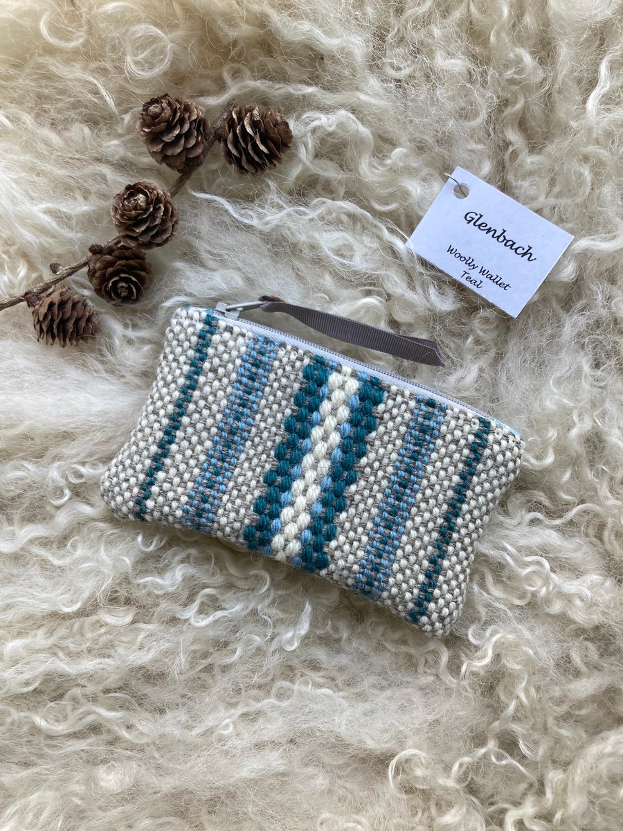 Woolly Wallet - Teal