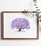 Jacaranda Tree Art Print - Image 4
