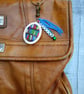 Bookcase Keyring or Bag Charm - Image 2