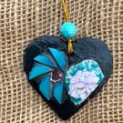 Summer Seconds Mosaic Heart