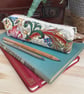 William Morris Pencil Case - Handmade upcycled fabric - various patterns - Image 9