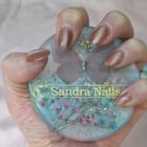 Personalised Salon Custom Resin Nail Art Display Stone 