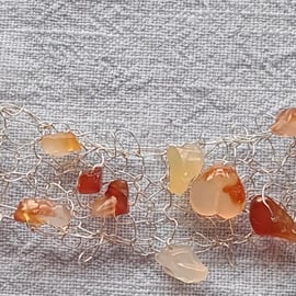 Carnelian bracelet