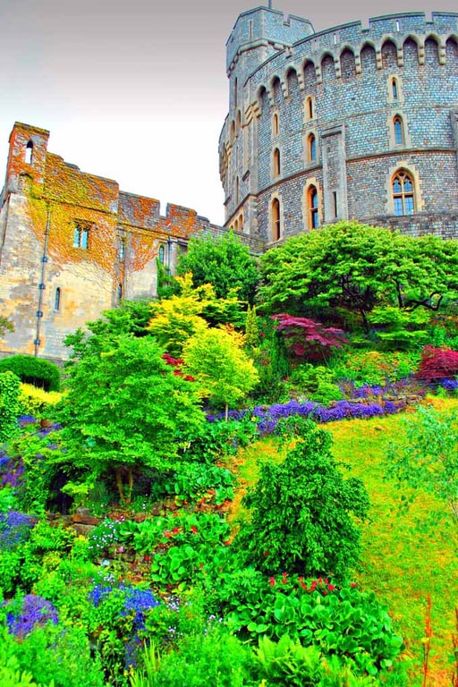 Windsor Castle Berkshire England UK Photograph Print