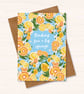 Sending You a Big Squeeze Card – Blank Inside with Kraft Envelope - Image 3