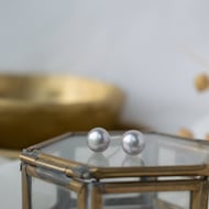 Pearl Stud Earrings - Real Pearl Studs - Bridesmaid Jewellery Gift
