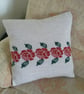 Handmade Machine Knitted Cushion Pillow Covers  - Trees - Flowers - Animals -   - Image 2