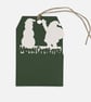 Seed Paper Christmas Gift Tags, Plantable Wildflower Tags, Set of 4 - Image 8