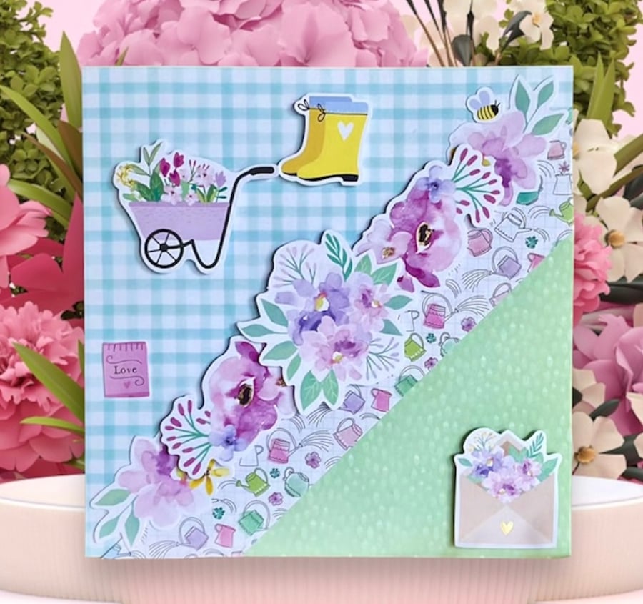 Birthday Card. Special Occasion Card. For Him or Her. Card for Gardener.