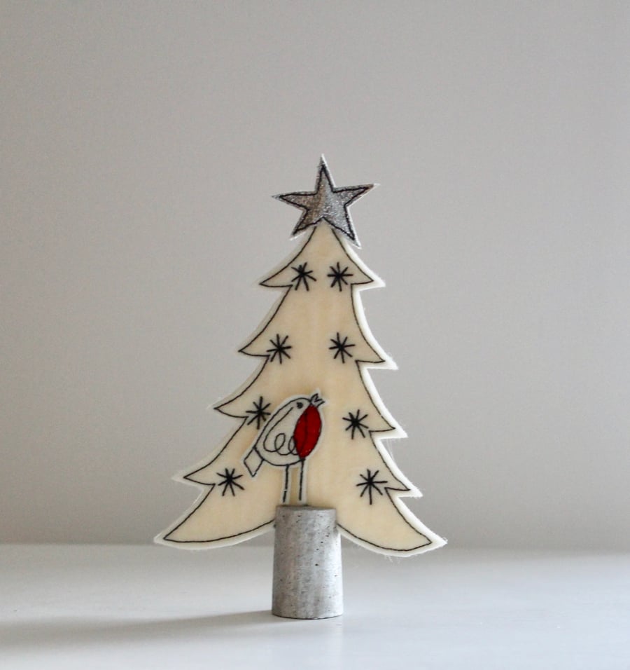 Wool Felt Christmas Trees 