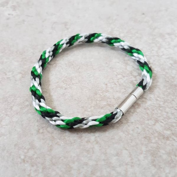 Aromantic Bracelet, Aromantic flag, Aro Anklet