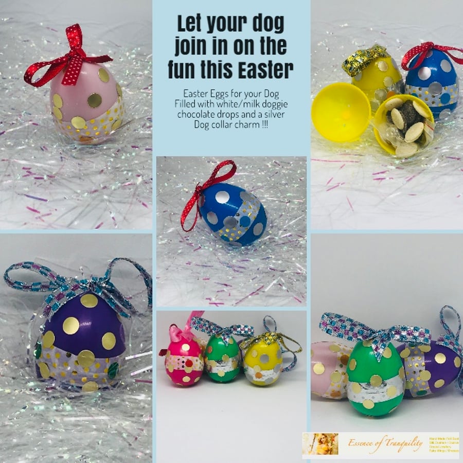 Dog,puppy Easter Gift,Dog treat,Easter Eggs for Dogs
