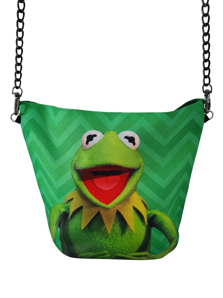 Kermit the Frog Handbag - Waterproof Bag - Recycled Polyester - Green Muppets