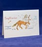 Sagittarius zodiac star sign card - Image 1