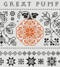 174 -  Cross Stitch Pattern All Hallows Eve Halloween The Great Pumpkin Sampler - Image 3