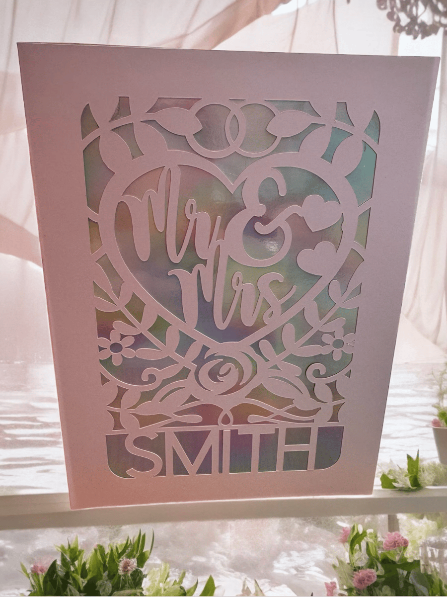 Wedding Day Card - Mr and Mrs, Mrs and Mrs, Mr and Mr. ....Personalised