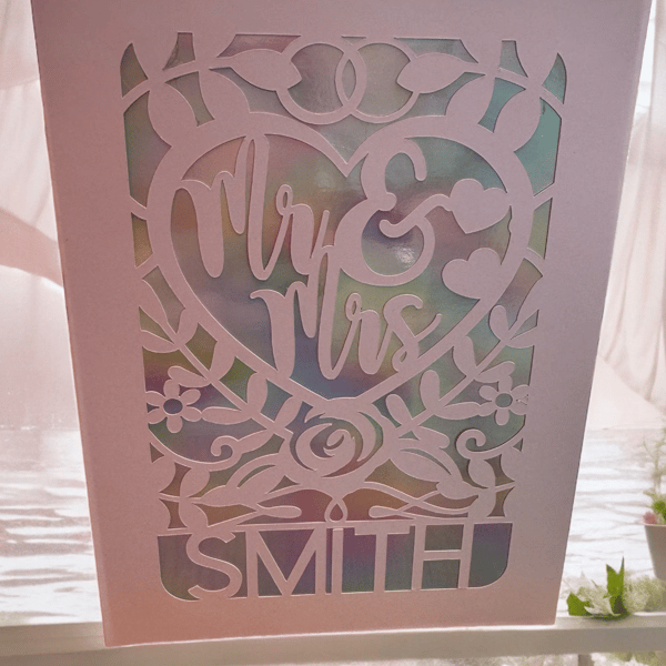 Wedding Day Card - Mr and Mrs, Mrs and Mrs, Mr and Mr. ....Personalised