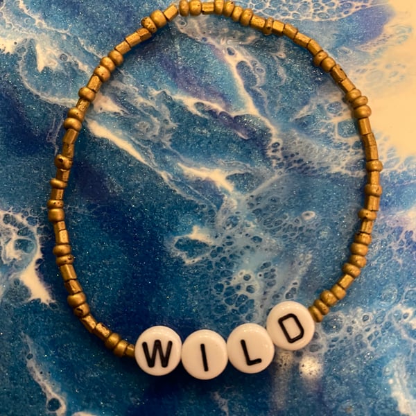 WILD Gold Bracelet (478)