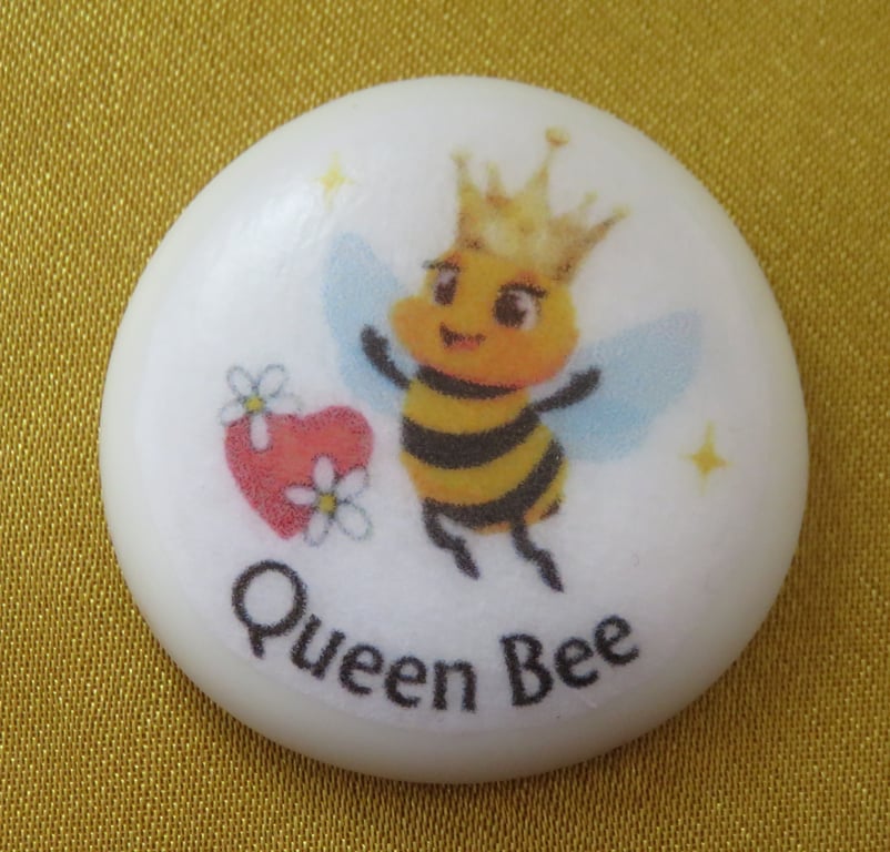Queen Bee Positive Pocket Pebble 
