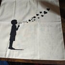 Hand painted tote bags 