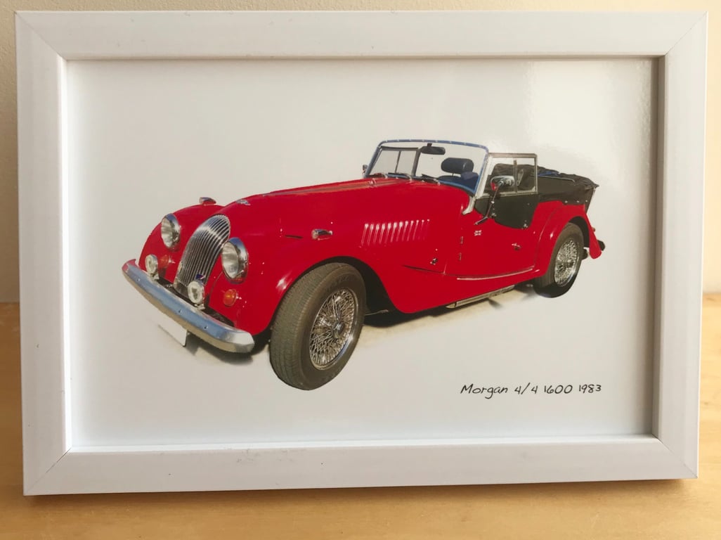 Morgan 4-4 1600 - 4x6", A4 or A3 Print in a Black or White frame