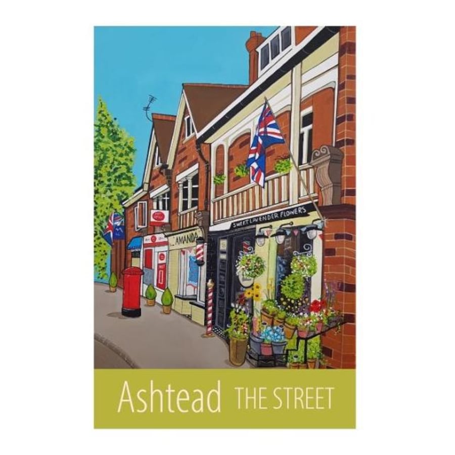 Ashtead The Street - unframed