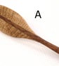 Handmade Leaf Brooch - Reclaimed Oak and Sapele Wood Jewellery - Image 2