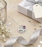 Personalised 70th Birthday Birthstone Necklace - Gift Boxed - Free Delivery - Image 5