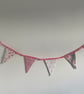  Pink Cotton Bunting. (028) - Image 1