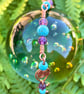 Handmade Third eye chakra bracelet  Amethyst Howlite and Copper  - Image 3