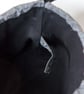 Drawstring project bag made with elegant monochrome fabrics in glamorous shades  - Image 6