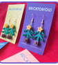 Lego Christmas Tree Earrings