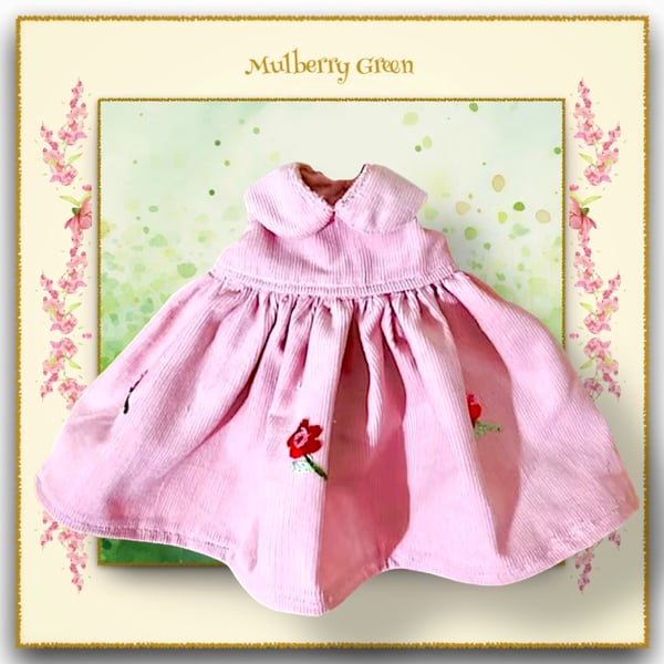 Pink Baby Cord Dress