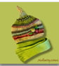 Autumn Hat and Scarf Set - Image 2