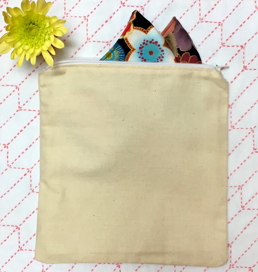 Cotton Mask Wash Bag 