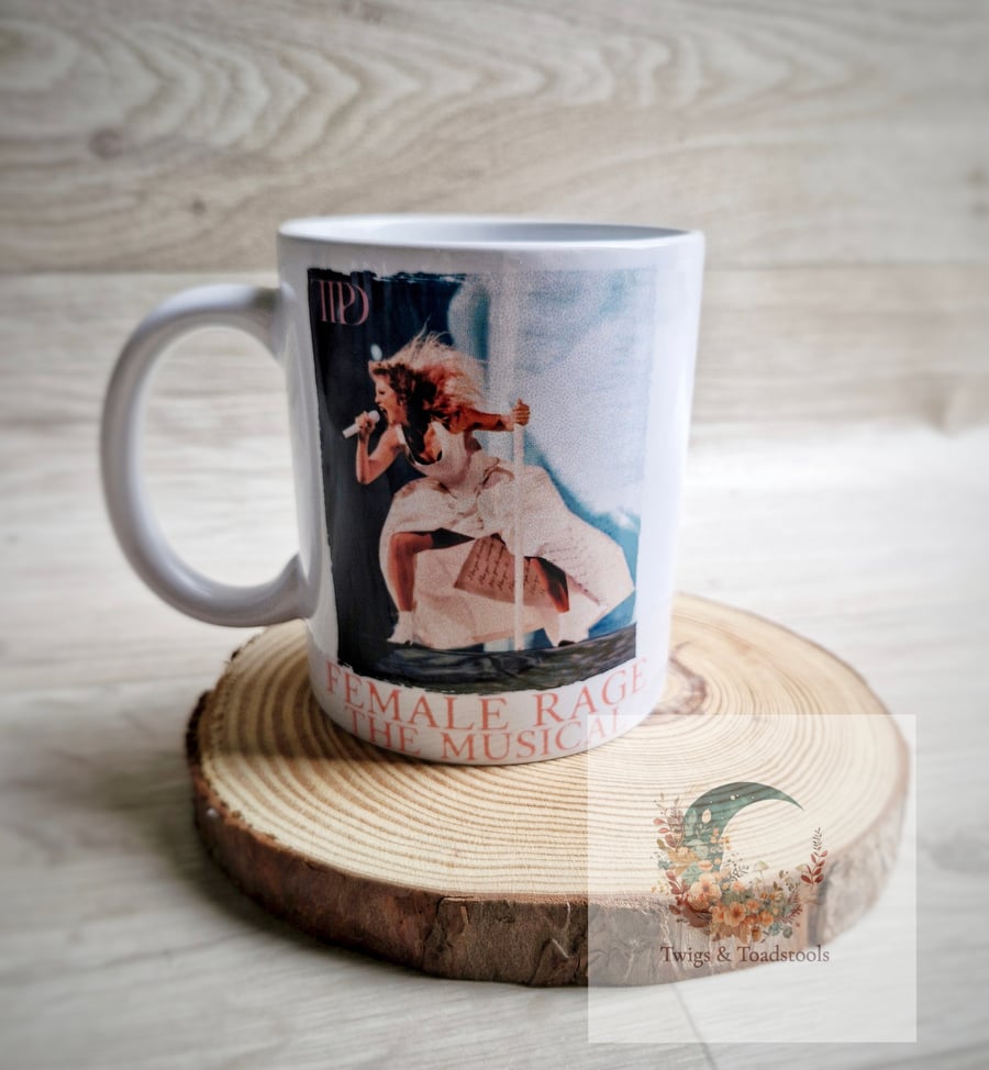Taylor swift female rage the musical mug 