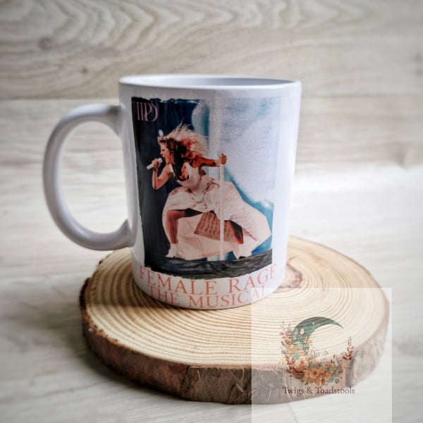 Taylor swift female rage the musical mug 
