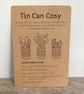Tin Can Cosy - Turquoise watercolour 1 - Image 5