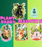 PLANT DADDY Fridge Magnets