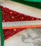 Handmade Cotton Christmas Bunting – Sustainable Festive Fabric Garland (3.3m) - Image 5