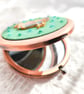 Mosaic Duck Double-sided Pocket Mirror - Image 4