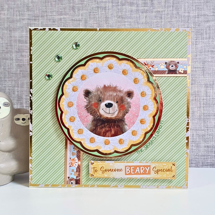"To Someone Beary Special" Many Occasions Greetings Card With A Bear