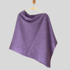 Soft Merino Lambswool Amethyst Wrap Poncho