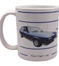 Ford Capri 2.8i 1986 - 11oz Ceramic Mug - Plain or Stripe Design