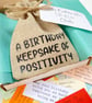 Birthday Positivity Keepsake Bag, 31 Quotes, Birthday Present Gift  - Image 3