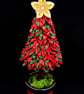 Christmas Tree In Festive Fabric (Made To Order) - Image 1