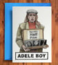 Adele Boy - Funny Birthday Card