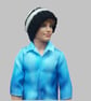 KNITTING PATTERN PDF Black Set for Doll - Image 1