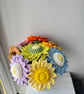 2 Handmade Pink Sunflowers Gift for Teacher Home Decor - Image 4