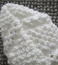 16" White Aran Jacket with Hood - Image 7